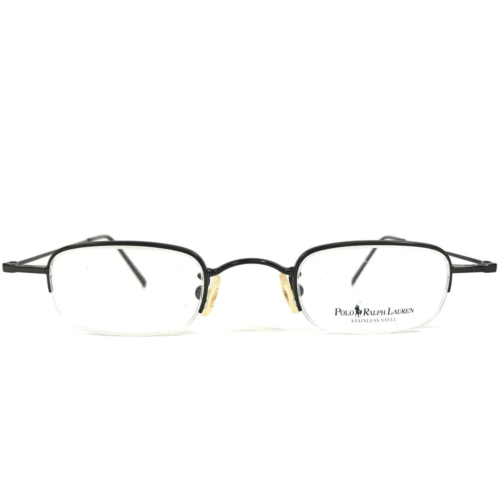 Vintage Polo Ralph Lauren Eyeglasses Frames 388 9LW Dark Grey Pewter 40-23-130
